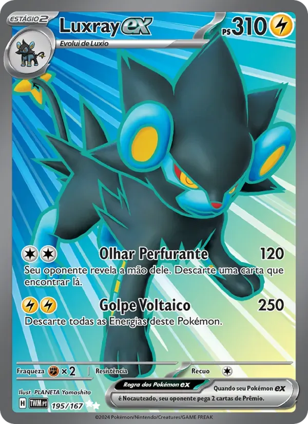 Luxray ex 195/167 Máscaras do Crepúsculo