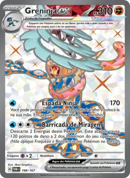 Greninja ex 198 Máscaras do Crepúsculo