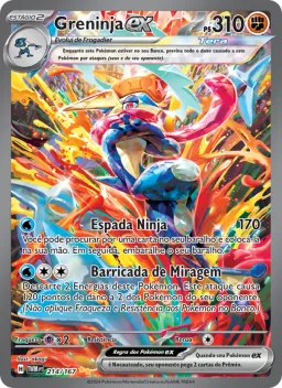 Greninja ex 214 Máscaras do Crepúsculo