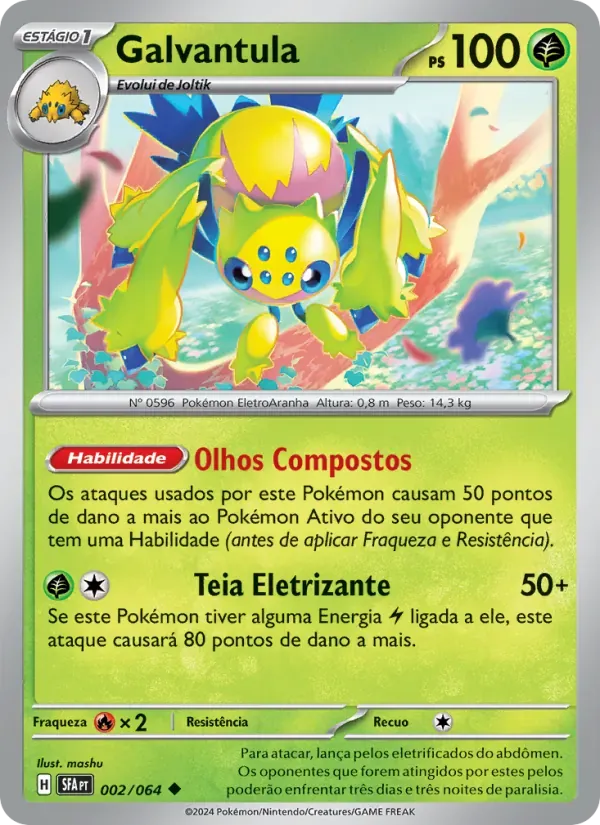 Galvantula 002/64 Fábulas Nebulosas
