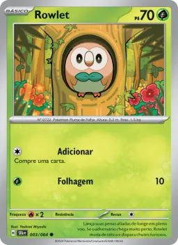 Rowlet 003 Fábulas Nebulosas