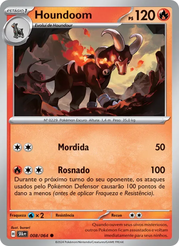 Houndoom 008/64 Fábulas Nebulosas