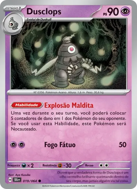 Dusclops 019/64