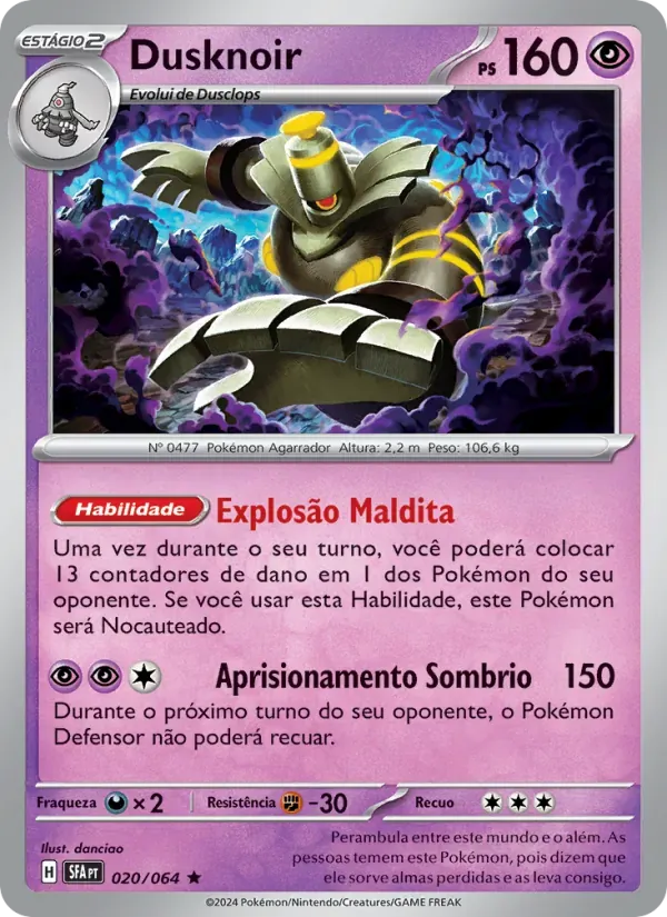 Dusknoir 020/64 Fábulas Nebulosas