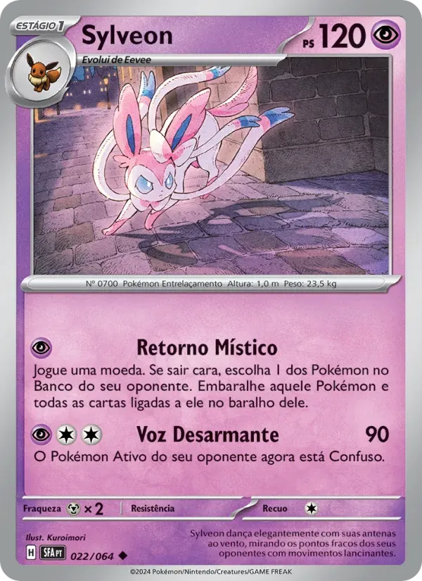 Sylveon 022/64 Fábulas Nebulosas
