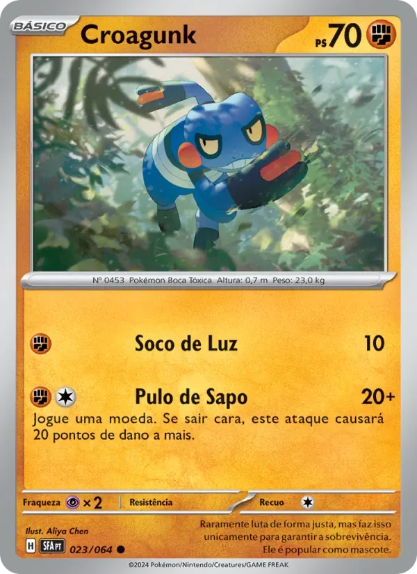 Croagunk 023/64 Fábulas Nebulosas
