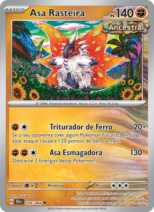 Asa Rasteira 026/64 Fábulas Nebulosas