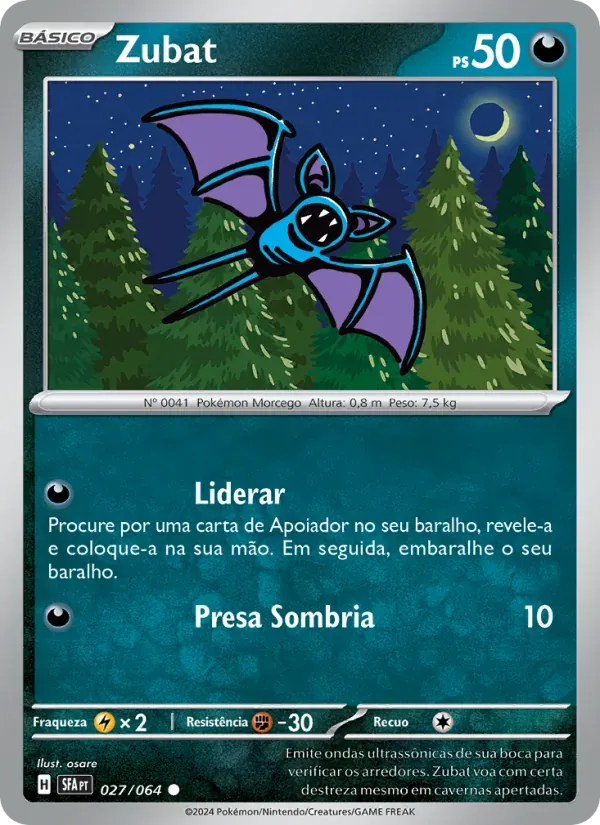 Zubat 027/64 Fábulas Nebulosas