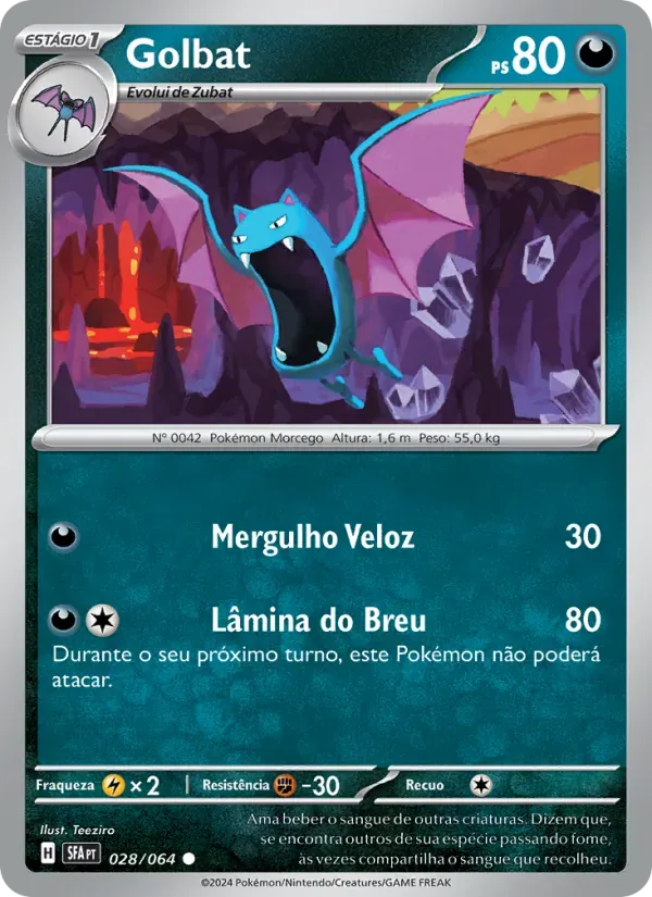 Golbat 028/64 Fábulas Nebulosas