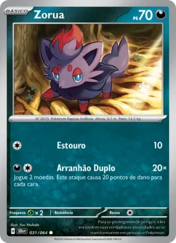 Zorua 031 Fábulas Nebulosas