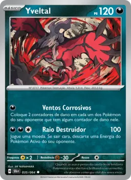 Yveltal 035 Fábulas Nebulosas