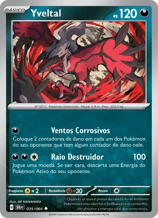 Yveltal 035/64 Fábulas Nebulosas