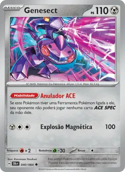 Genesect 040 Fábulas Nebulosas