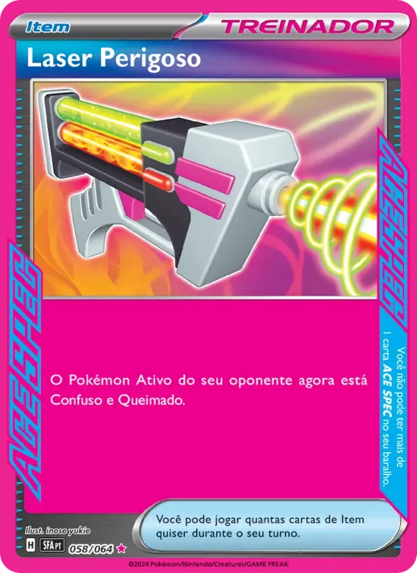 Laser Perigoso 058/64 Fábulas Nebulosas