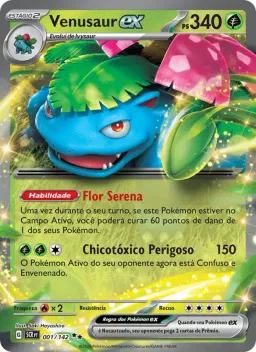 Venusaur ex 001 Coroa Estelar