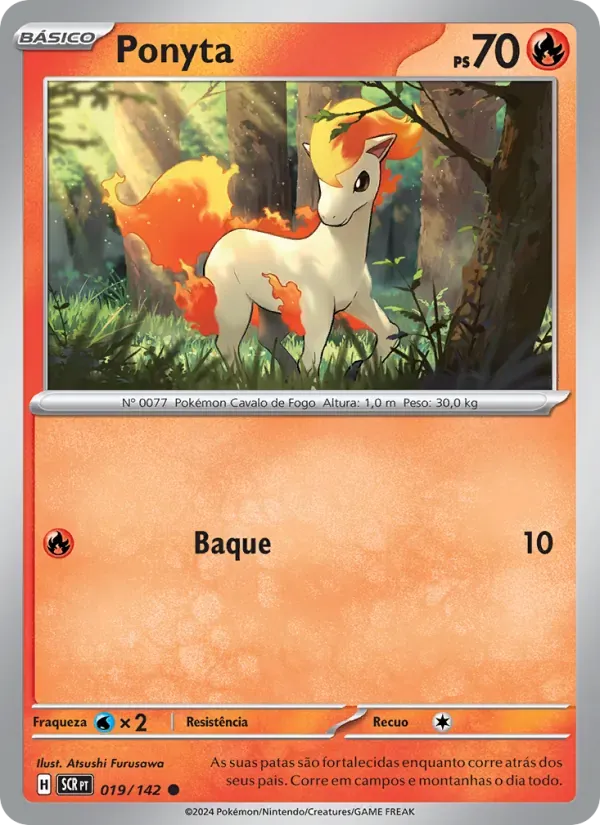 Ponyta 019/142 Coroa Estelar