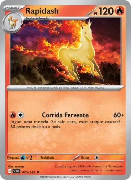 Rapidash 020 Coroa Estelar