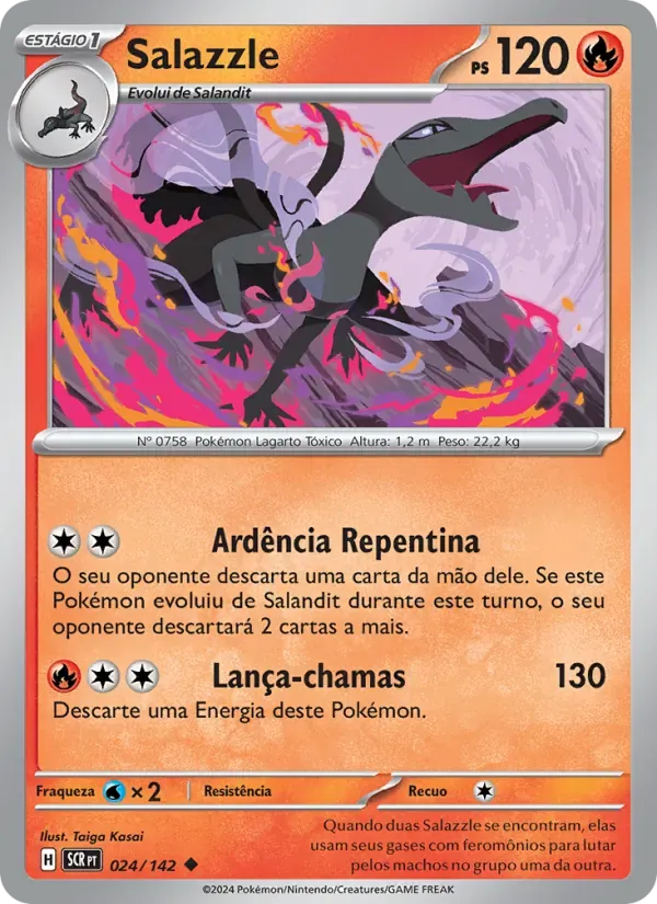 Salazzle 024/142 Coroa Estelar
