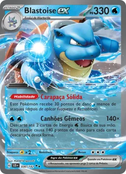 Blastoise ex 030 Coroa Estelar