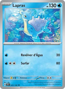 Lapras 031 Coroa Estelar