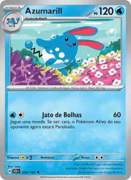 Azumarill 034 Coroa Estelar