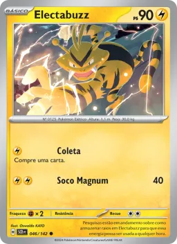 Electabuzz 046 Coroa Estelar