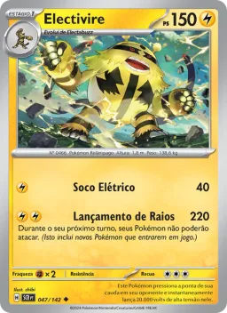 Electivire 047 Coroa Estelar