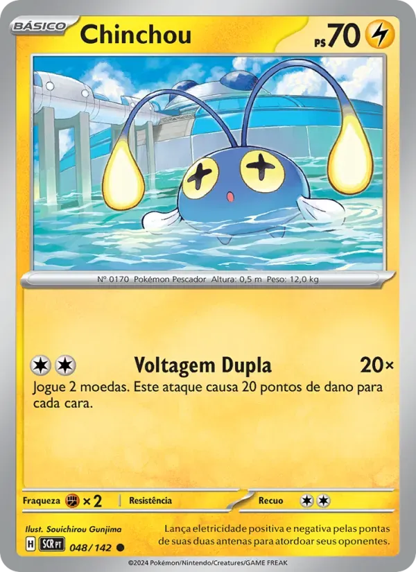 Chinchou 048/142 Coroa Estelar