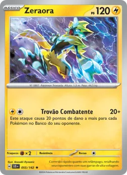 Zeraora 055 Coroa Estelar