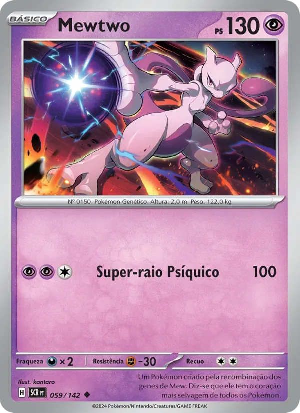 Mewtwo 059/142 Coroa Estelar