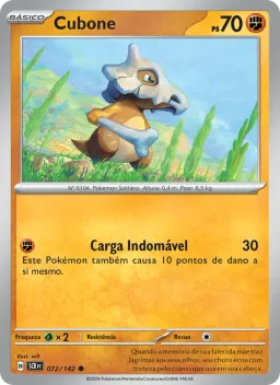 Cubone 072 Coroa Estelar