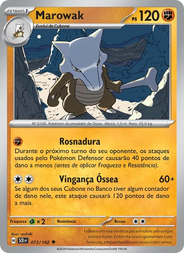 Marowak 073/142 Coroa Estelar