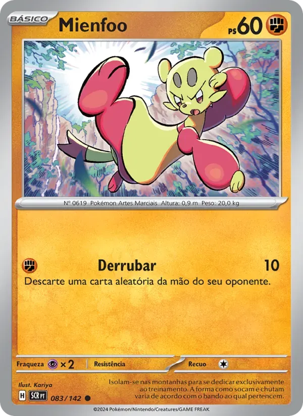 Mienfoo 083/142 Coroa Estelar
