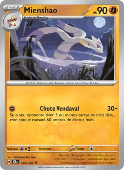 Mienshao 084 Coroa Estelar