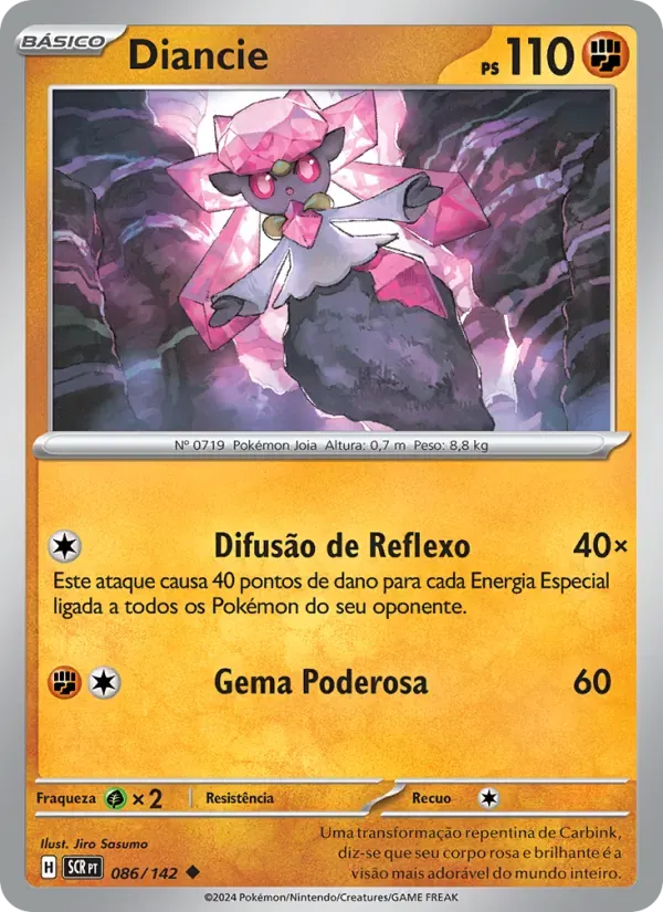 Diancie 086/142 Coroa Estelar