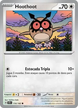 Hoothoot 114 Coroa Estelar