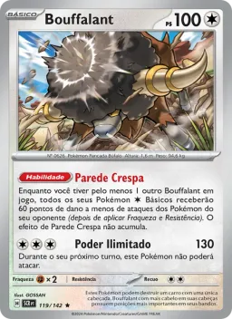 Bouffalant 119 Coroa Estelar