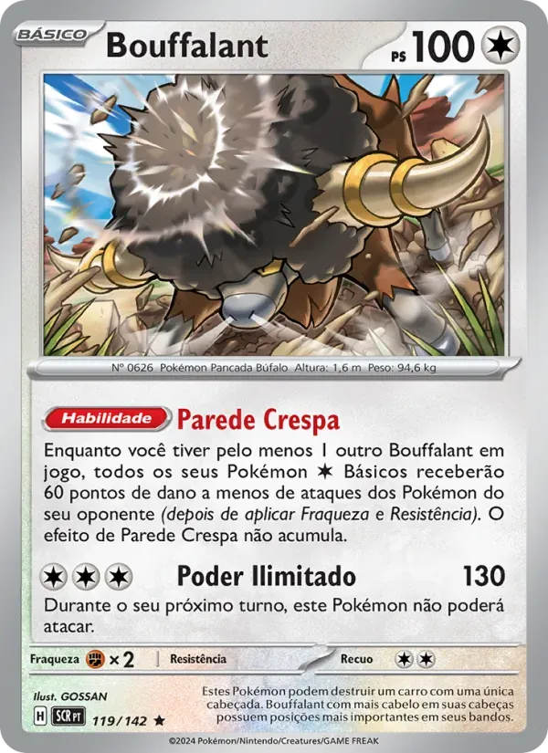 Bouffalant 119/142 Coroa Estelar