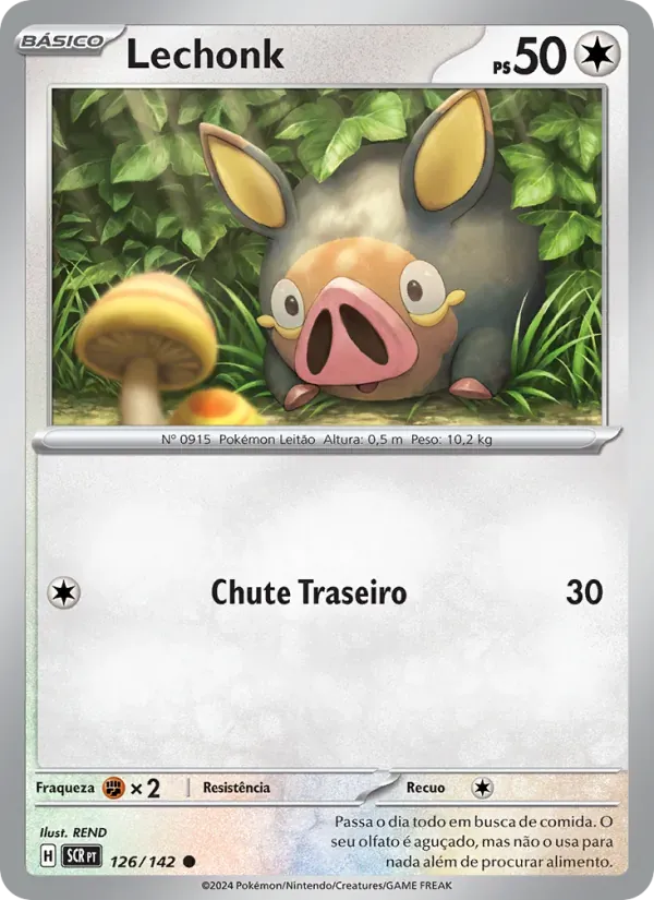 Lechonk 126/142 Coroa Estelar