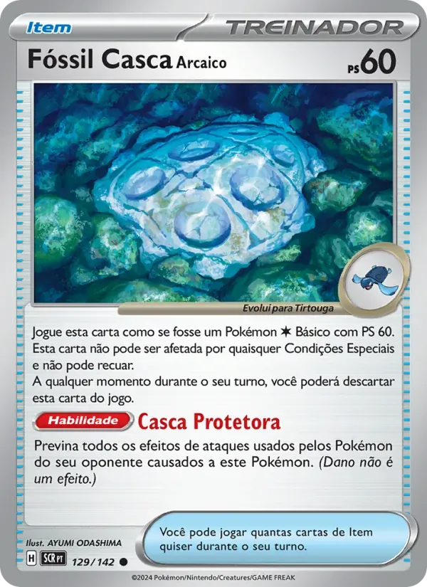 Fóssil Casca Arcaico 129/142 Coroa Estelar