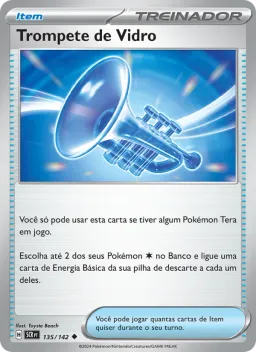 Trompete de Vidro 135 Coroa Estelar