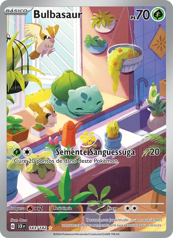 Bulbasaur 143/142 Coroa Estelar