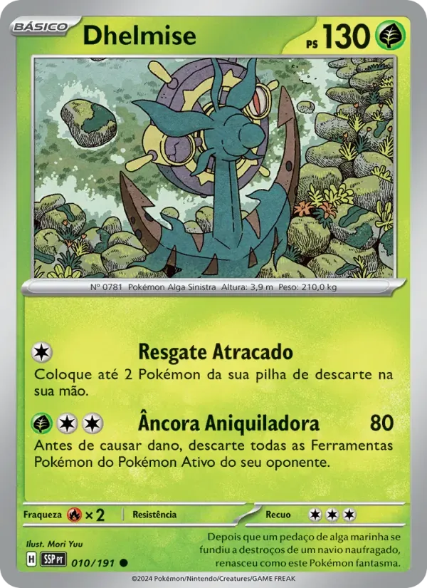 Dhelmise 010/191 Fagulhas Impetuosas