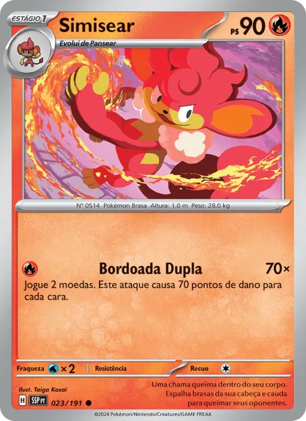 Simisear 023/191 Fagulhas Impetuosas