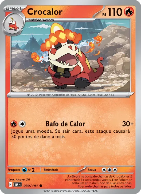 Crocalor 030/191 Fagulhas Impetuosas