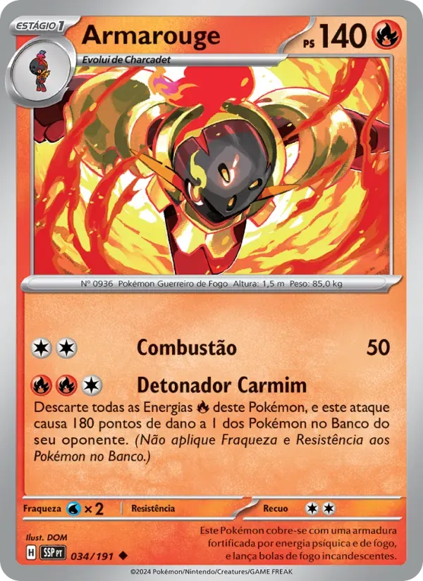 Armarouge 034/191 Fagulhas Impetuosas