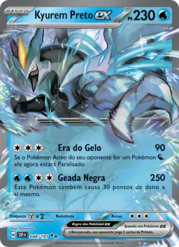 Kyurem Preto ex 048 Fagulhas Impetuosas