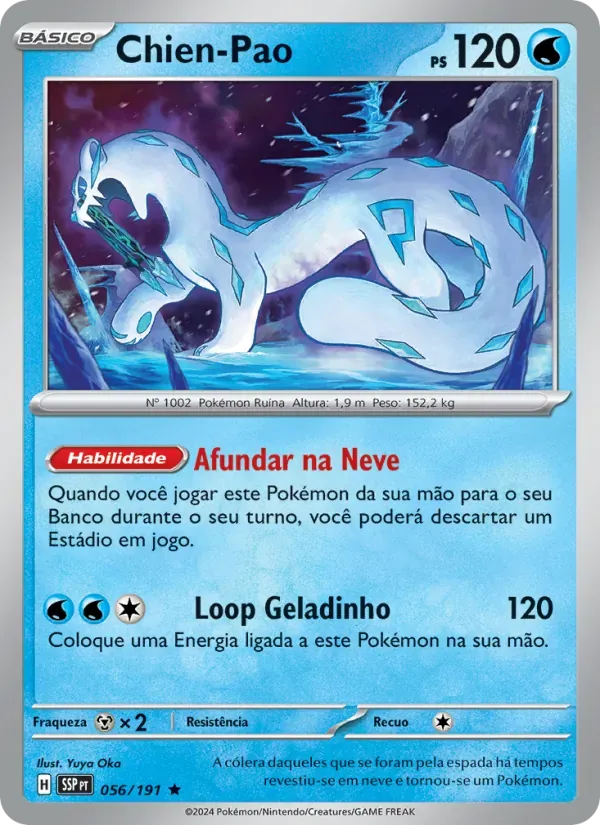 Chien-Pao 056/191 Fagulhas Impetuosas