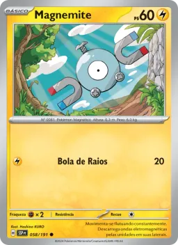 Magnemite 058 Fagulhas Impetuosas
