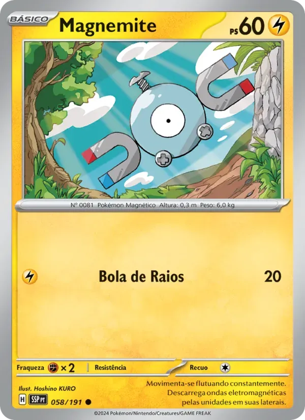 Magnemite 058/191 Fagulhas Impetuosas
